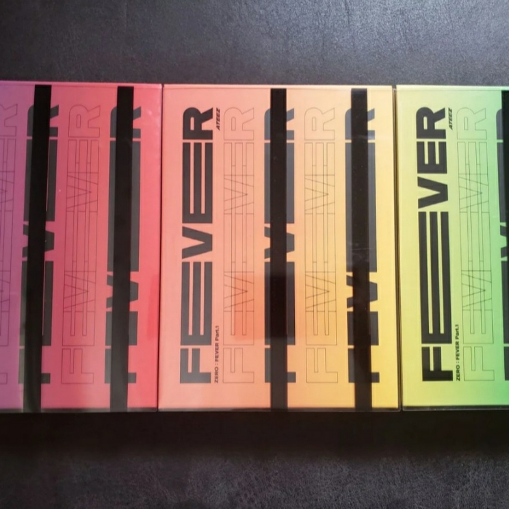 Ateez Fever Part 1 Set